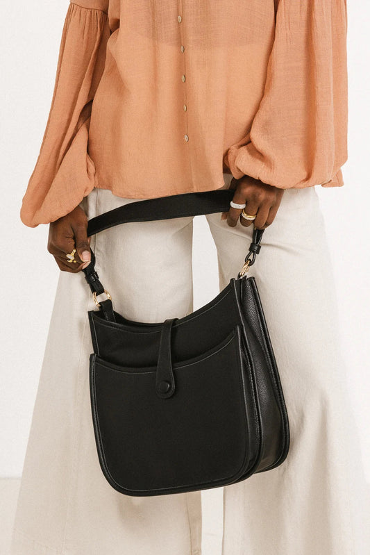 Quincy Crossbody Bag in Black - FINAL SALE
