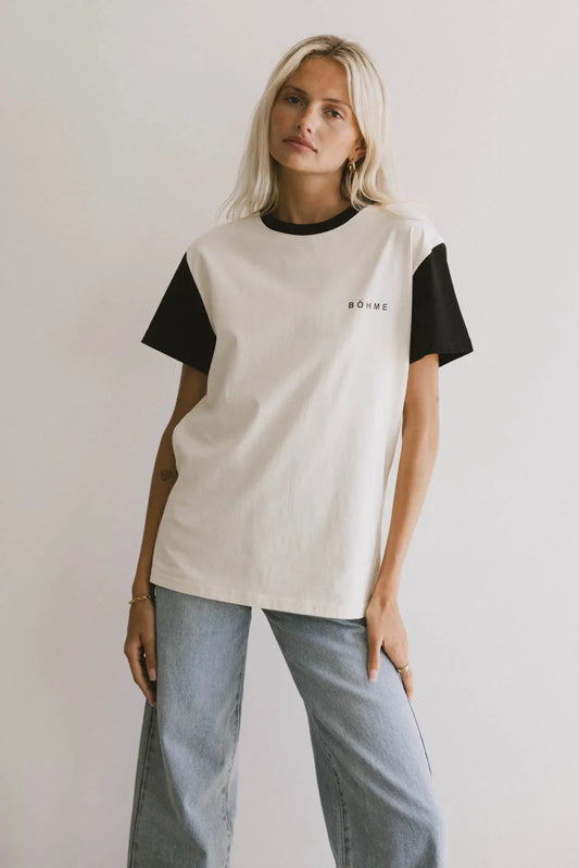 Bohme Colorblock Tee - FINAL SALE
