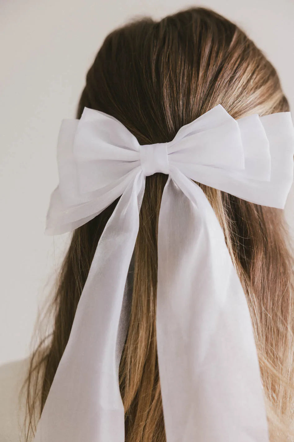 Sheer Oversized Bow - FINAL SALE