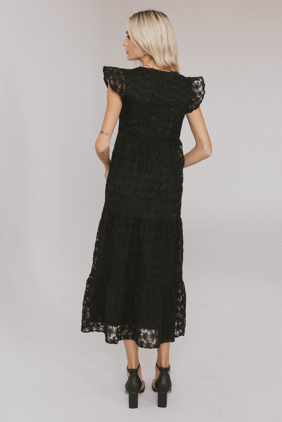 Isn't It Lovely Dress in Black - FINAL SALE
