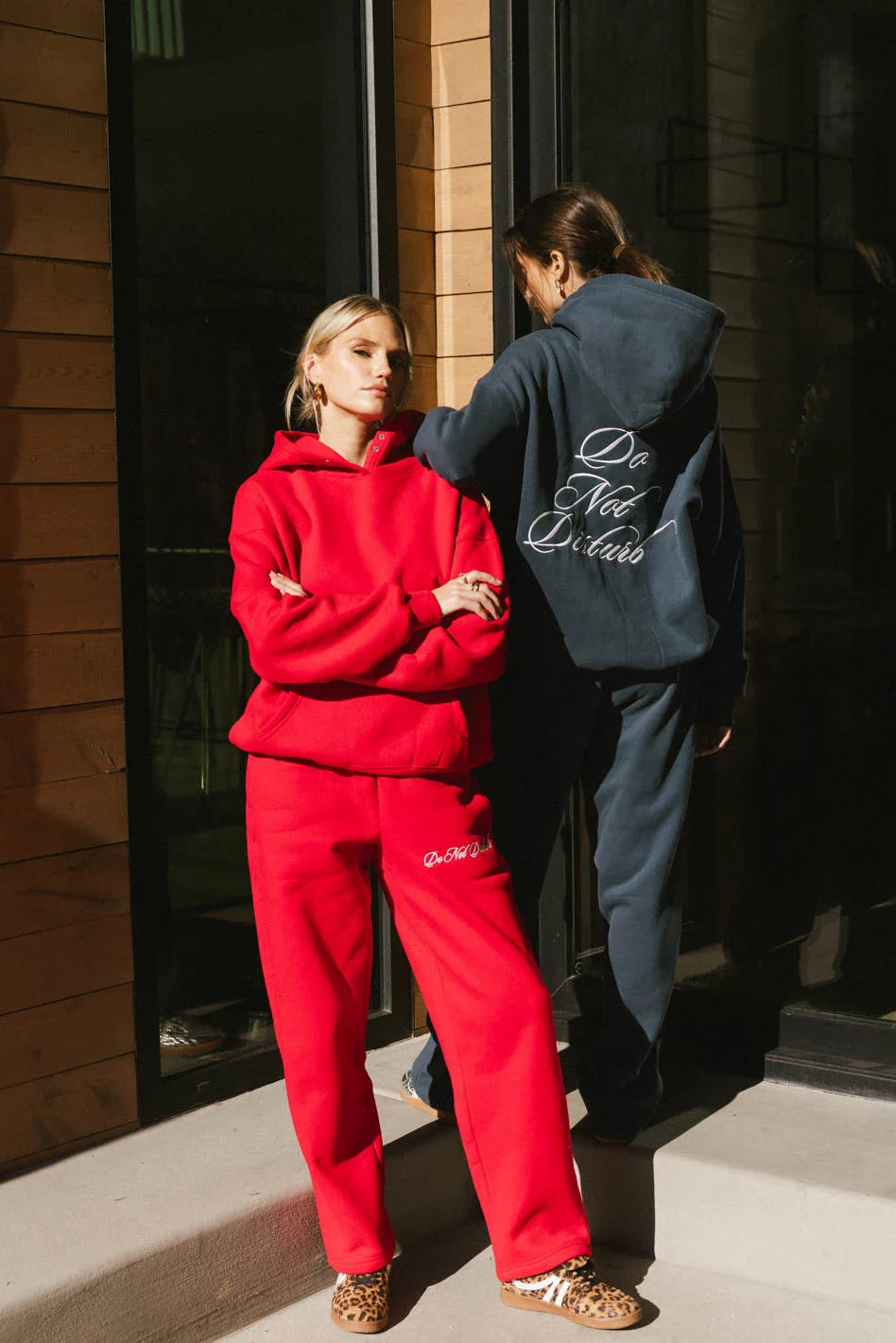 Do Not Disturb Sweatshirt in Red - FINAL SALE