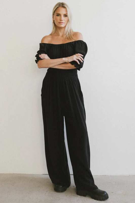 Marnie Elastic Waist Jumpsuit - FINAL SALE