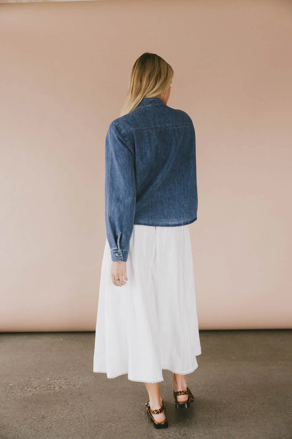 Savv Denim Button Up - FINAL SALE