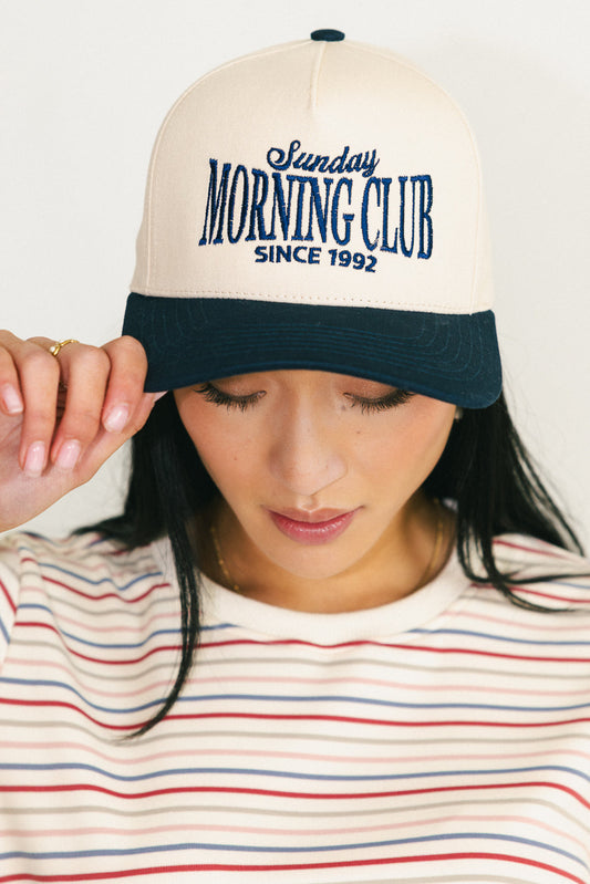 Sunday Morning Club Baseball Cap