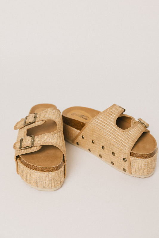 Aurora Woven Platform Sandals - FINAL SALE