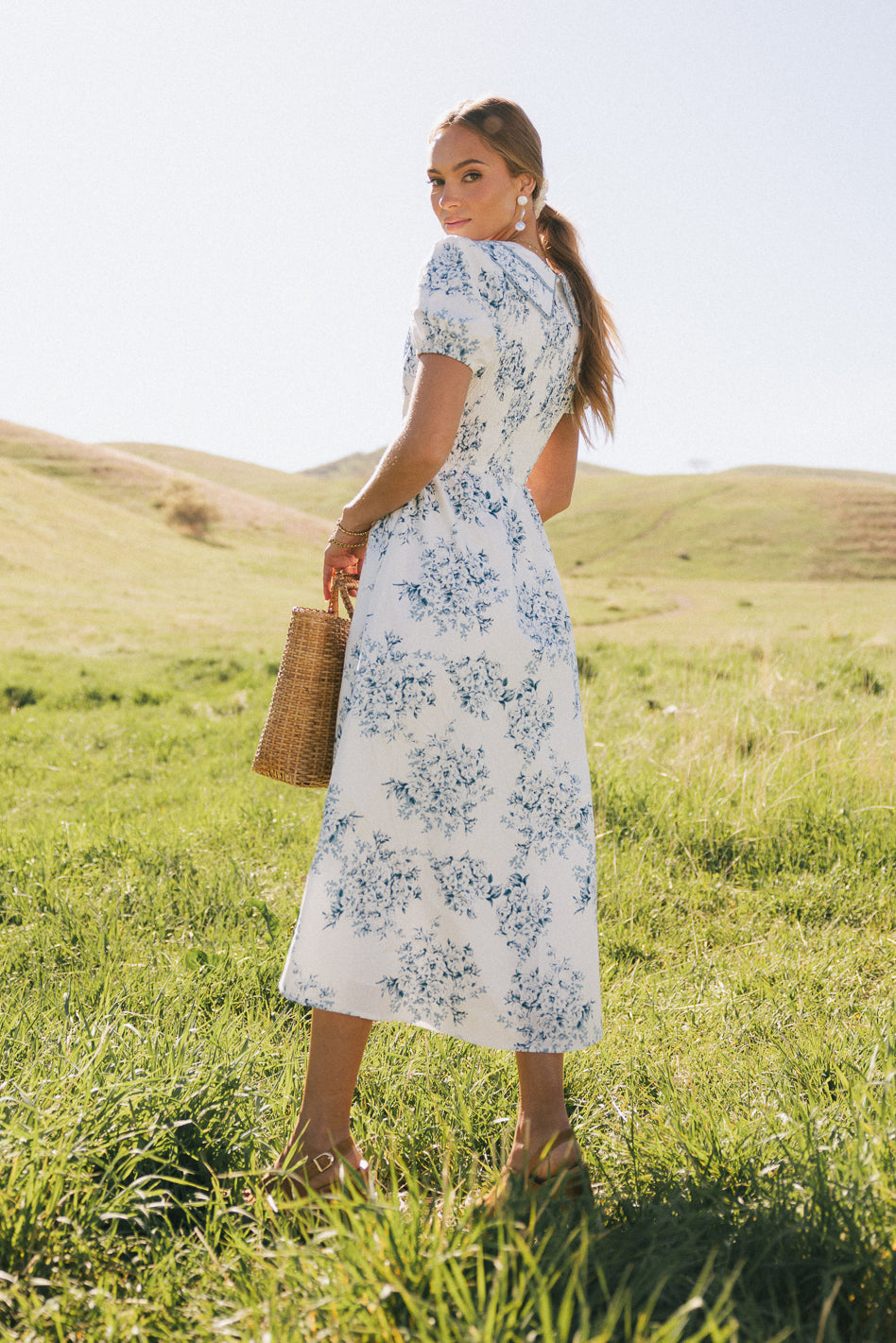 Kyrie Floral Midi Dress - FINAL SALE
