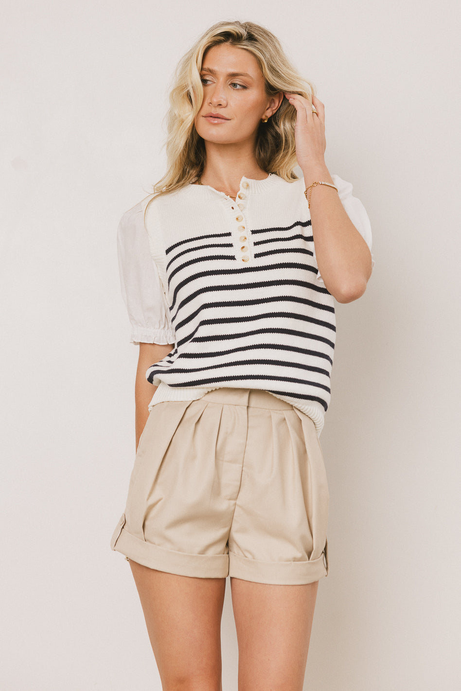 Kyrie Pleated Shorts - FINAL SALE