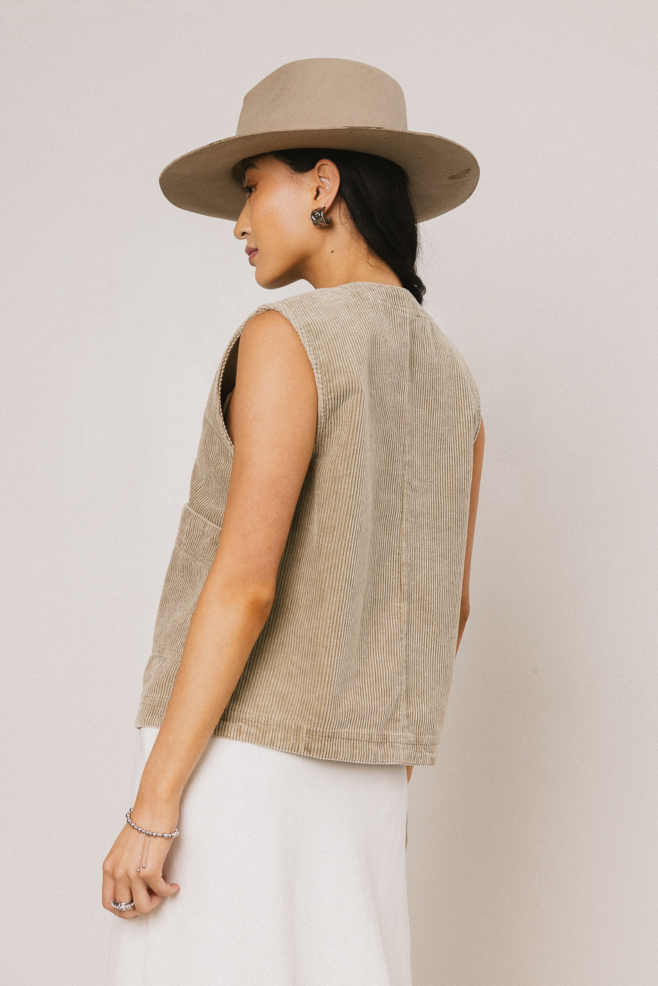 Devon Corduroy Vest - FINAL SALE