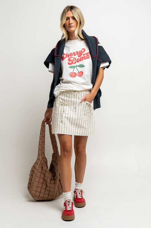 Cherry Bomb Graphic Tee - FINAL SALE