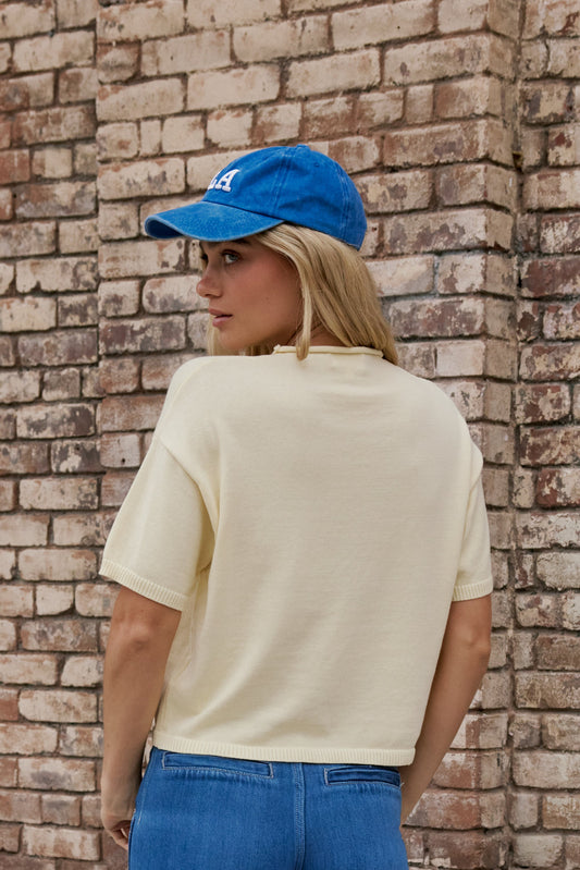 Camila Sweater in Butter Yellow - FINAL SALE