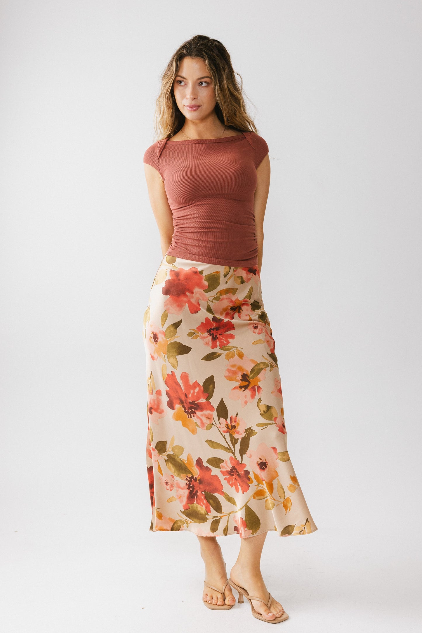 Addison Floral Maxi Skirt - FINAL SALE