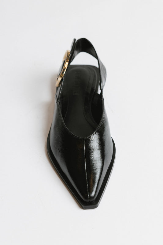 Steve Madden Shay Slingback Flats in Black