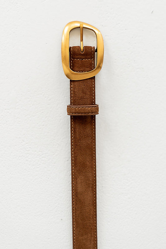 Jonas Asymmetrical Belt in Cognac