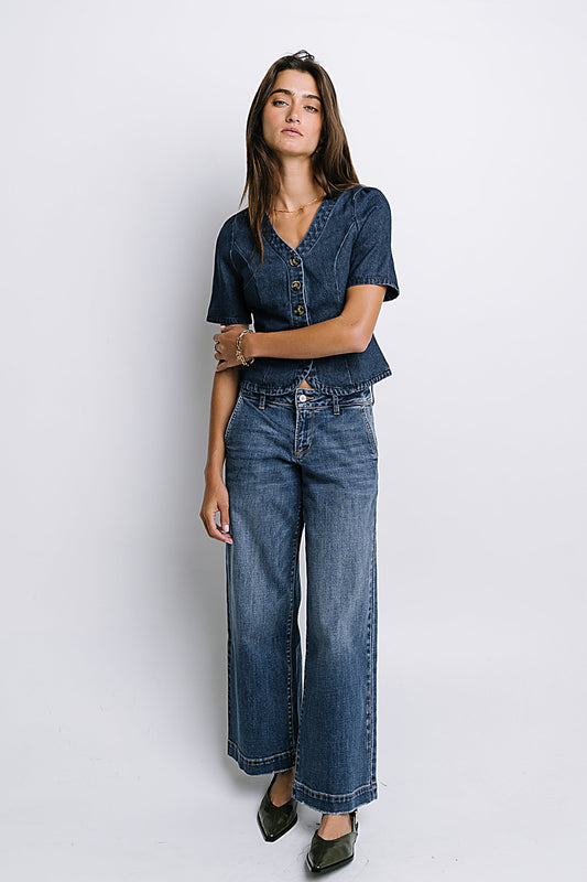 Katherine Wide Leg Jeans - FINAL SALE