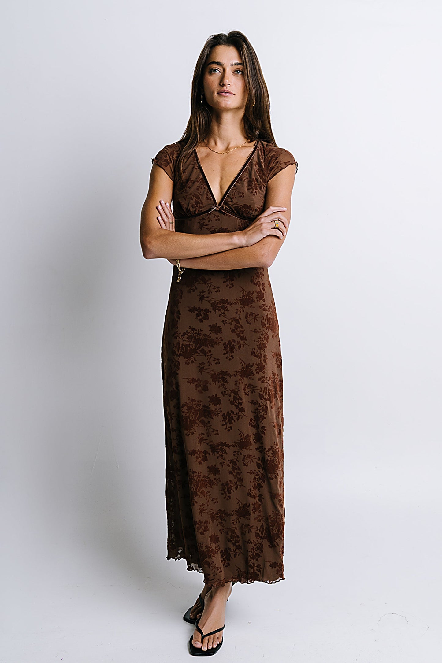 Maggie Floral Midi Dress - FINAL SALE