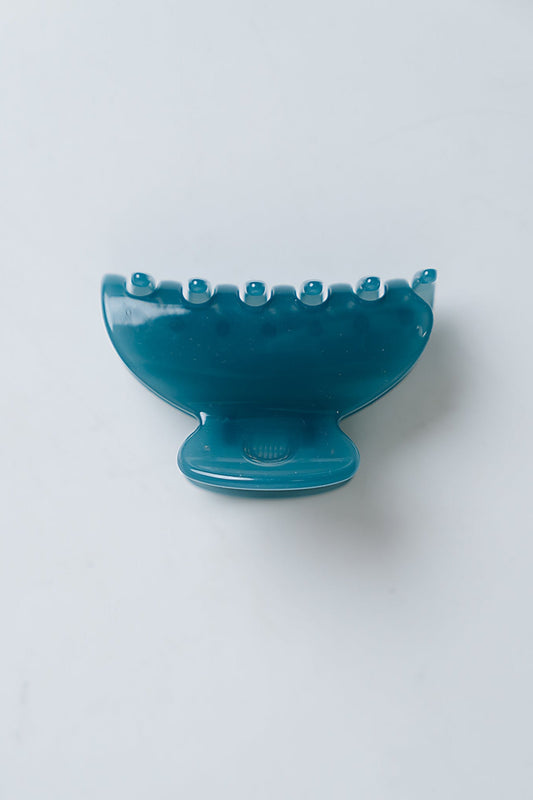 Sienna Claw Clip in Blue - FINAL SALE