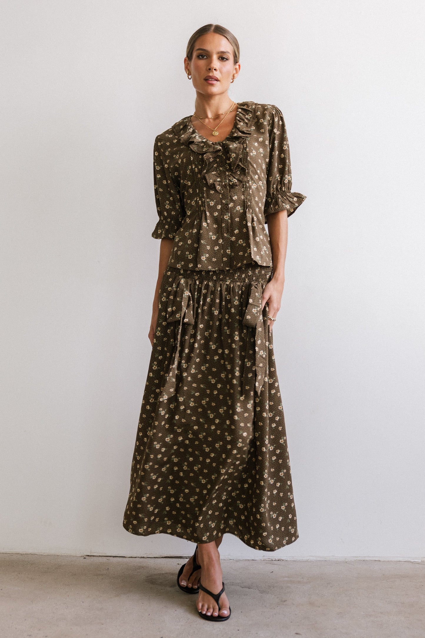 Xander Floral Blouse - FINAL SALE