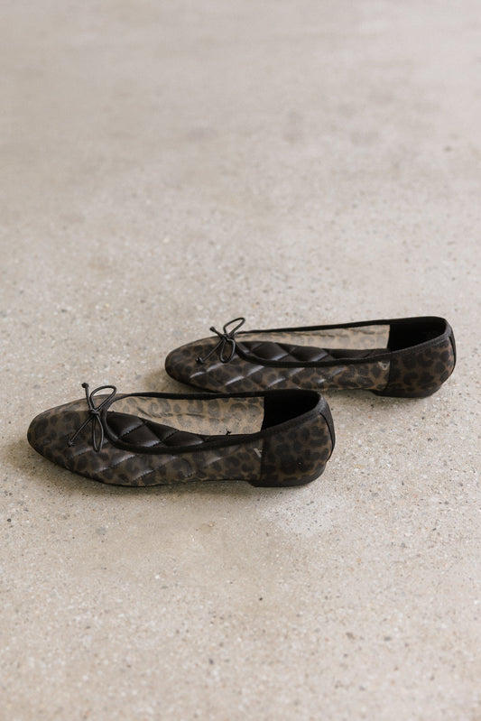 Valtina Leopard Ballet Flats