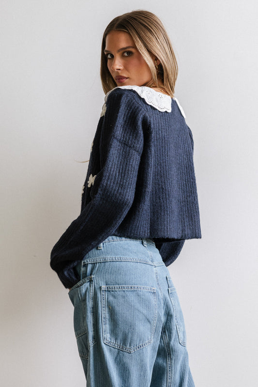 Ricky Embroidered Cardigan - FINAL SALE