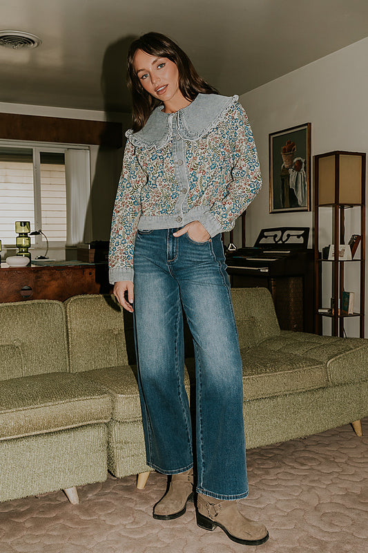 Tisha Floral Jacket - FINAL SALE