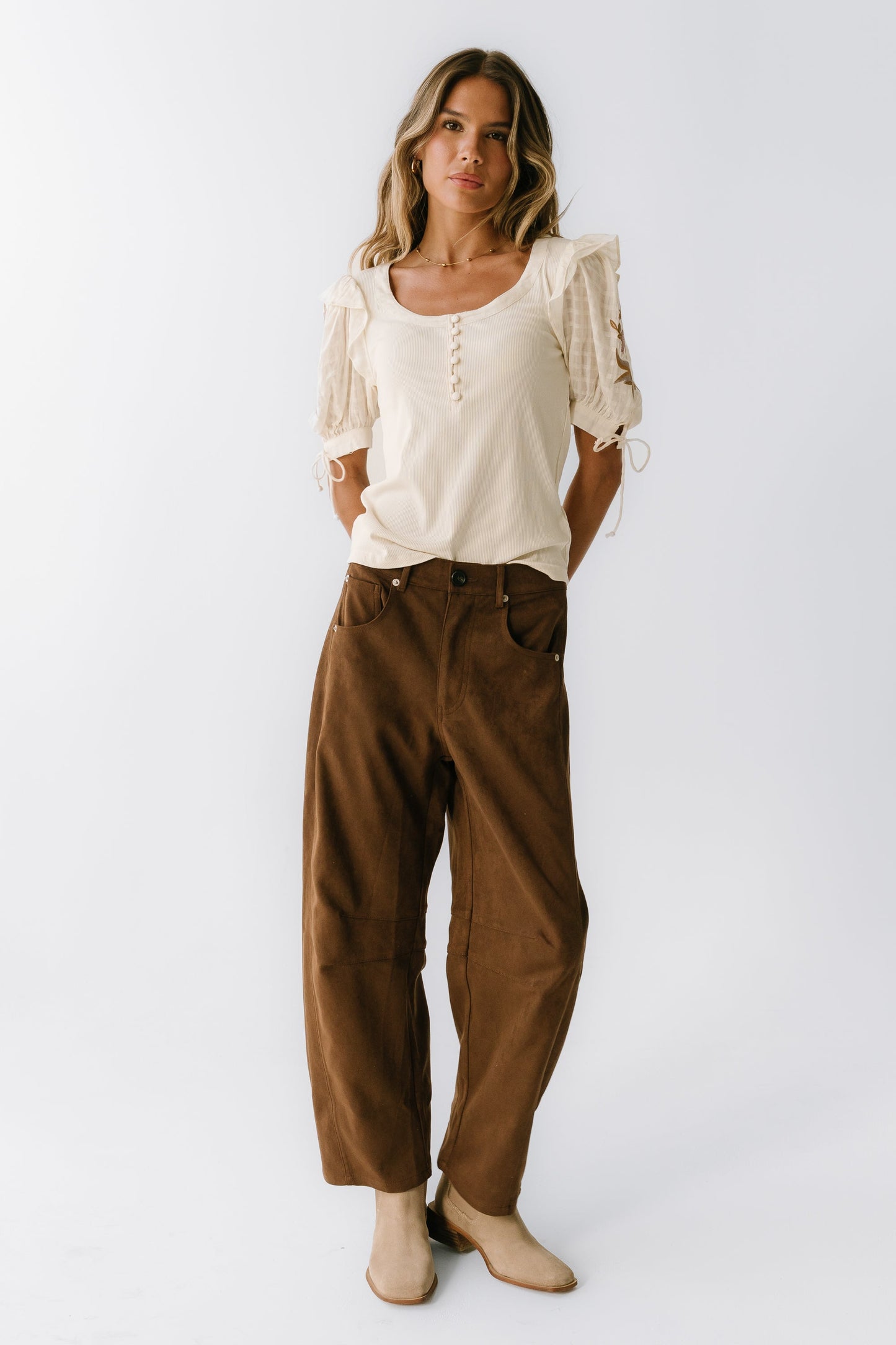 Holden Embroidered Top
