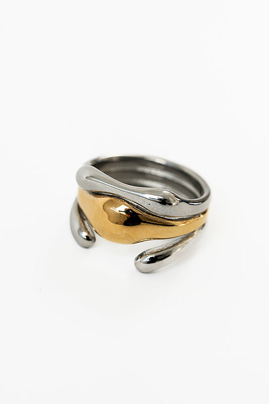 Jordy Two Toned Ring