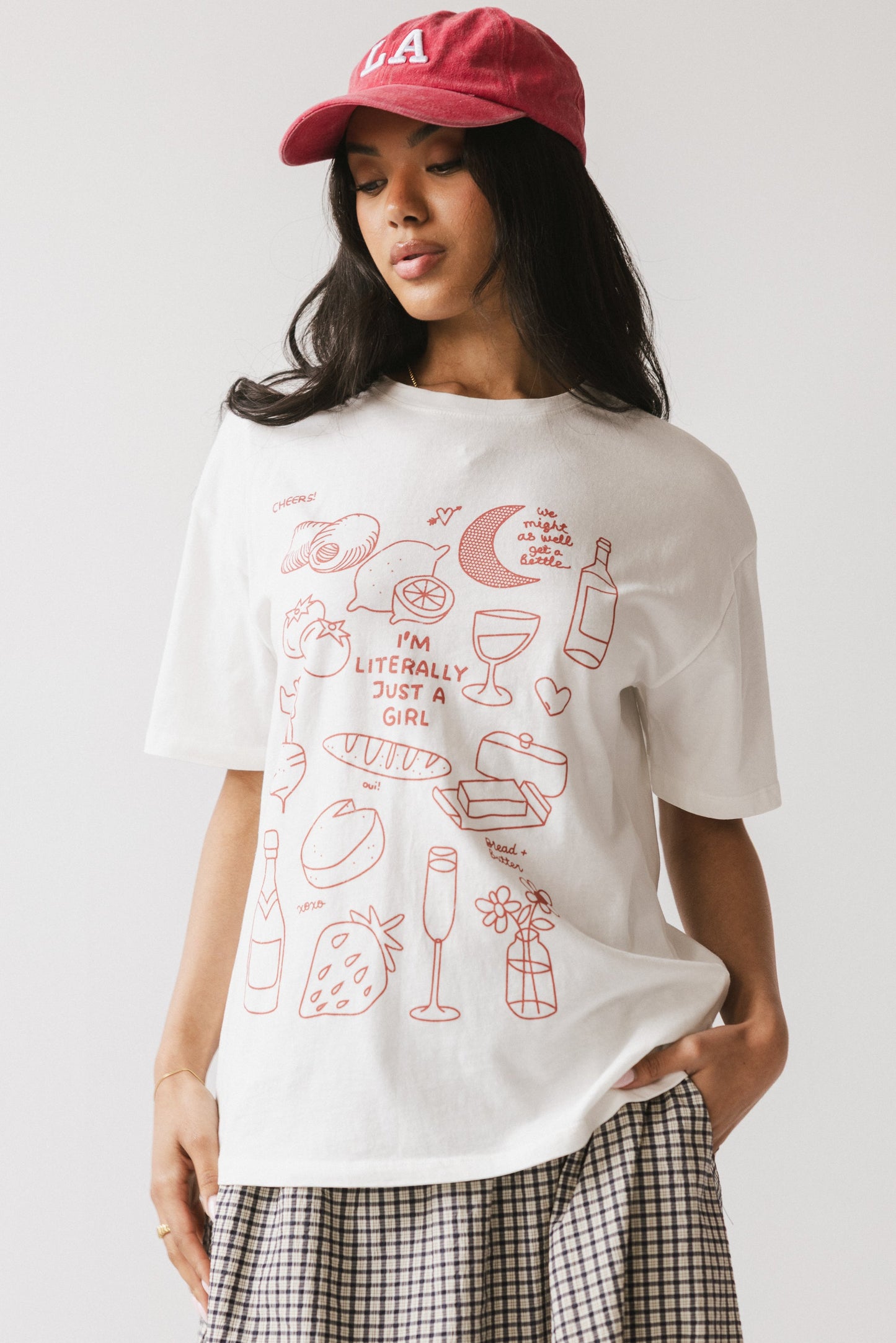 Just A Girl Graphic Tee