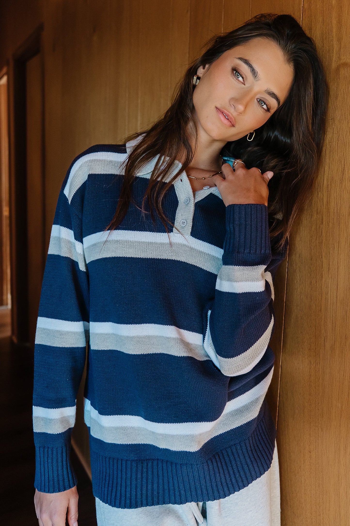 Karina Striped Sweater