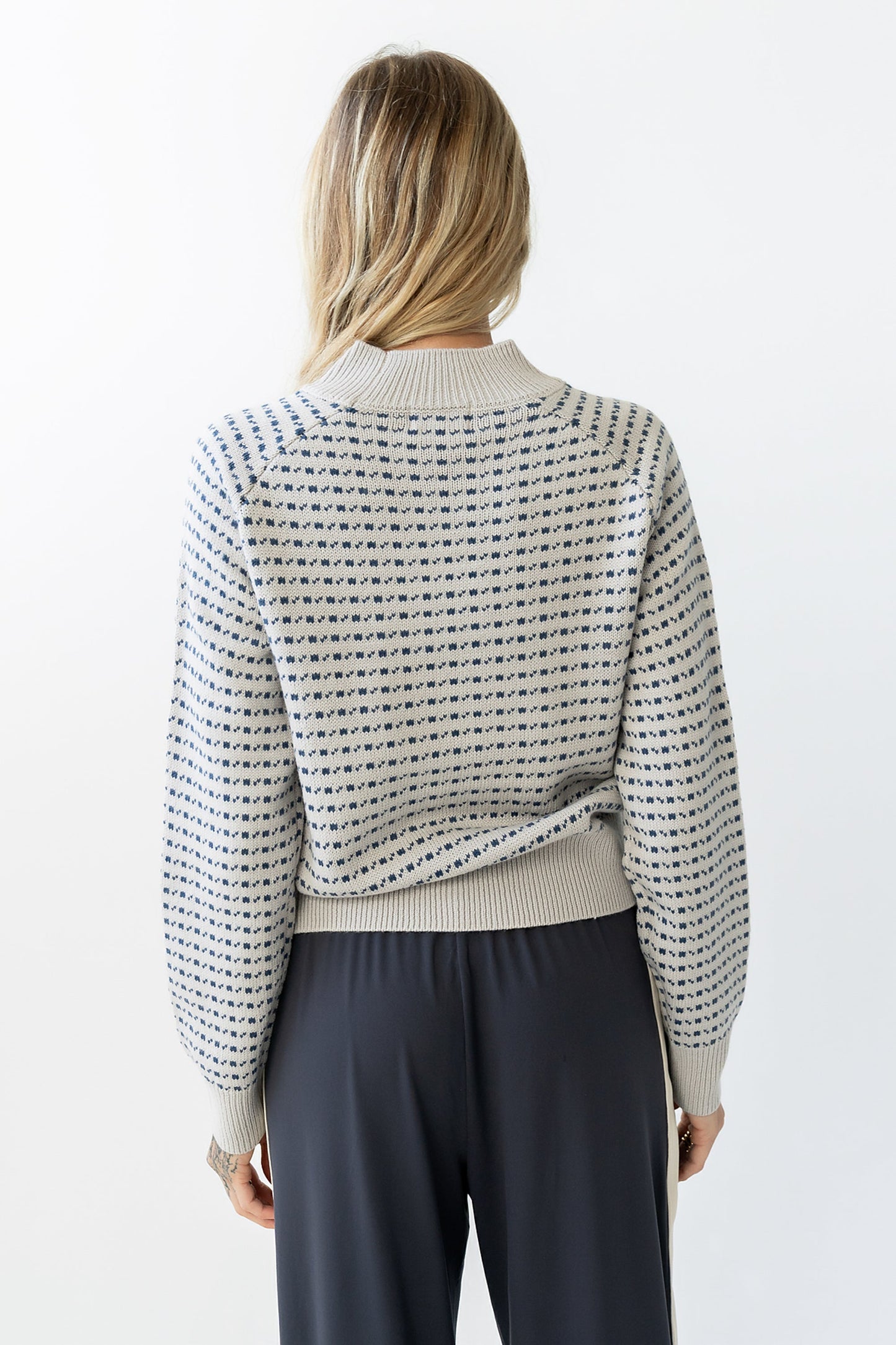 Ziggy Knit Sweater in Natural