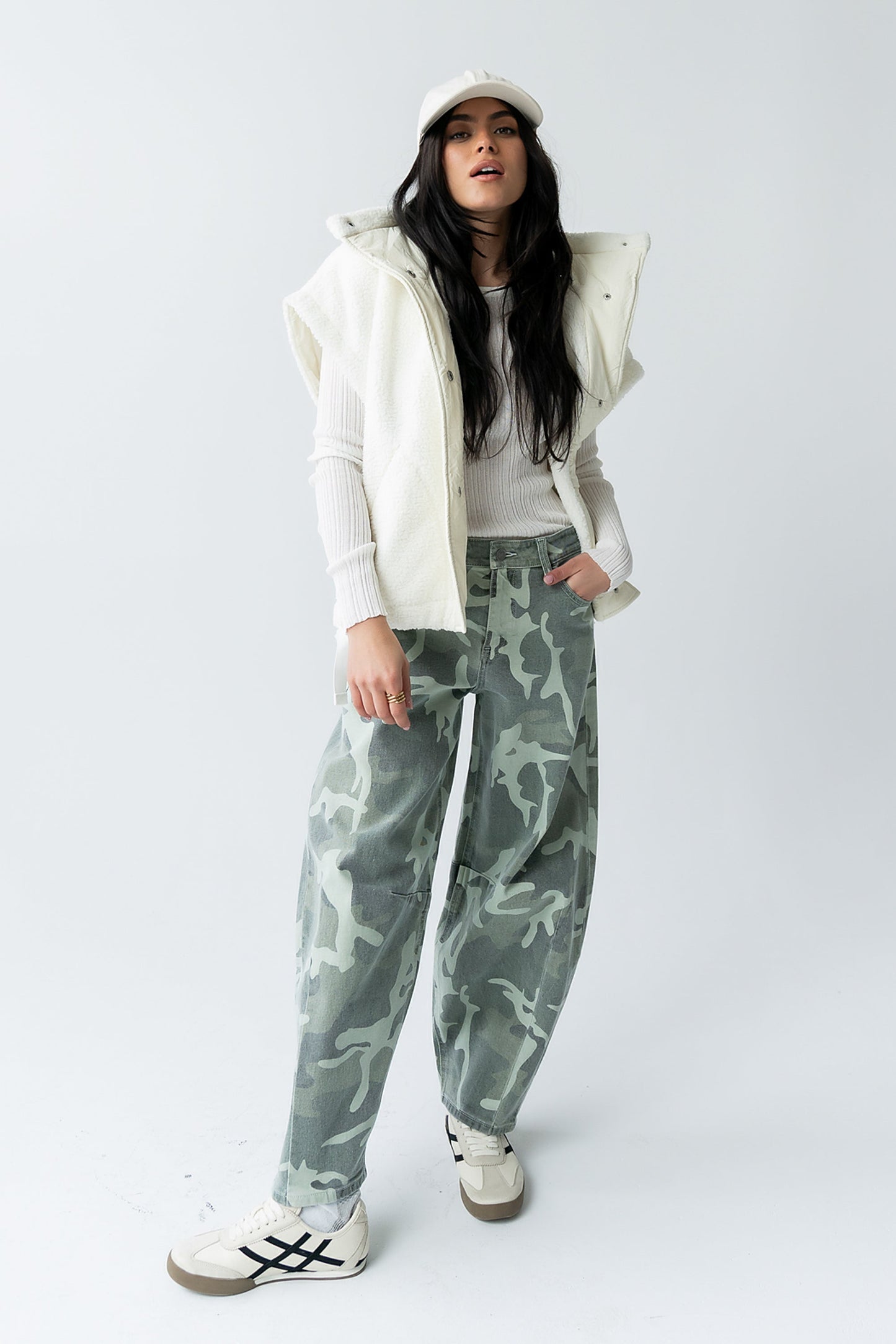 Marsha Oversized Sherpa Vest