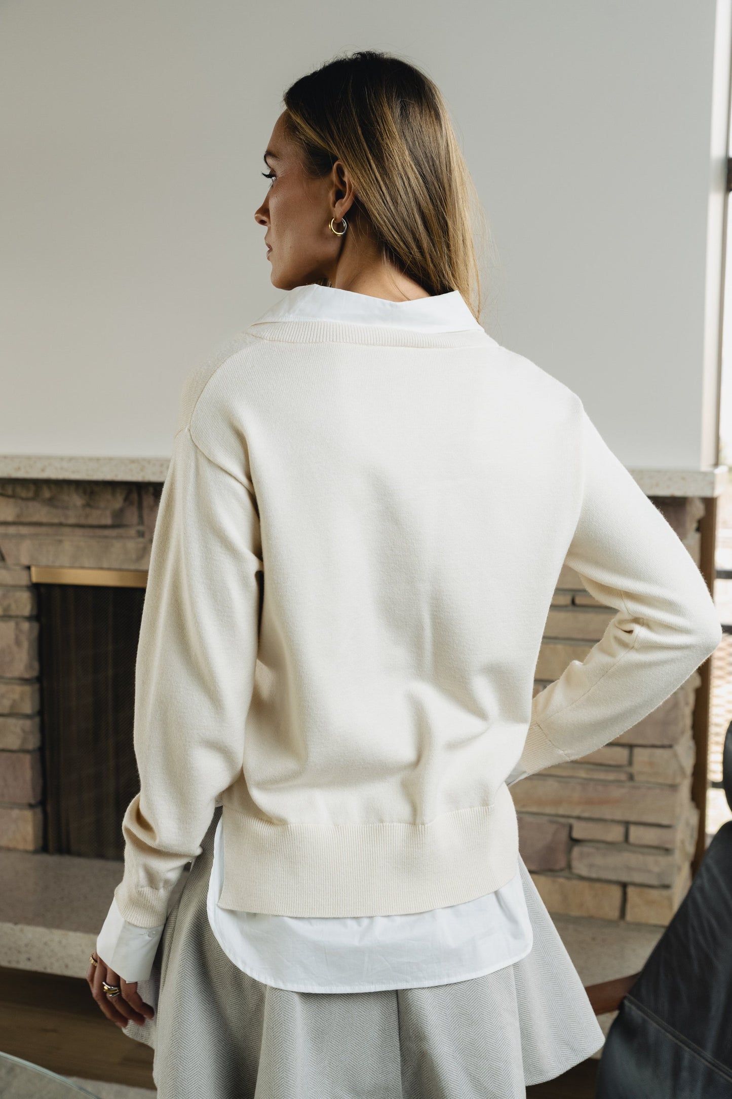 Trisha Layered Sweater