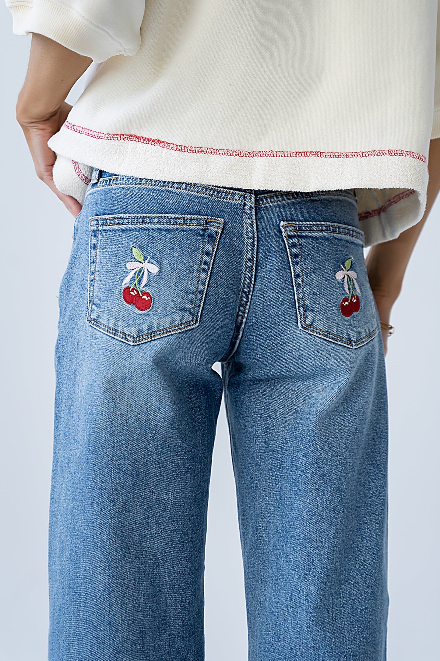 Lessie Wide Leg Jeans