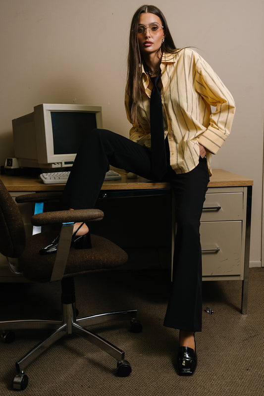 Terry Flare Trousers