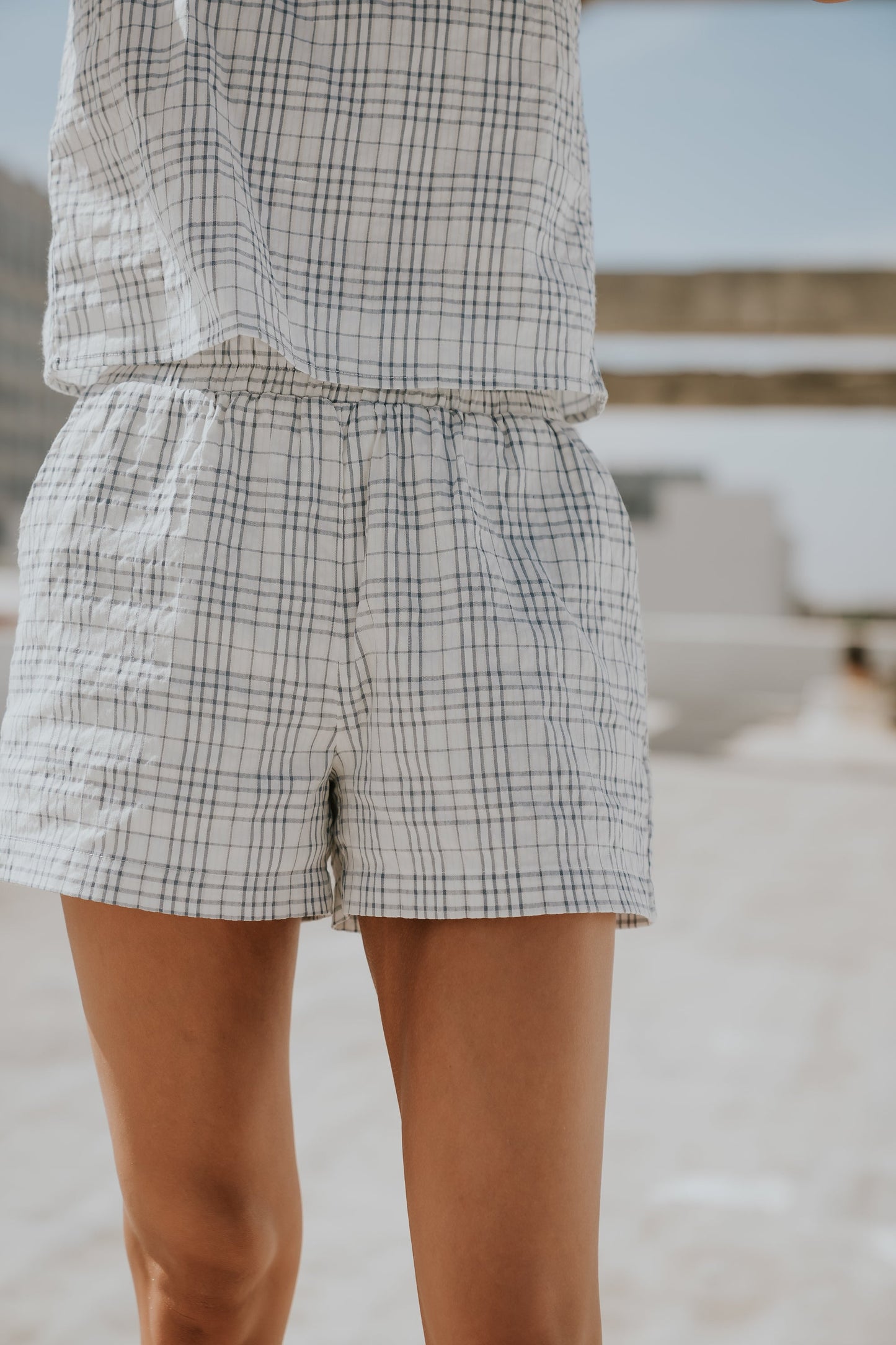 Viola Plaid Shorts