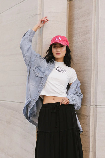 Out And About Denim Jacket - FINAL SALE