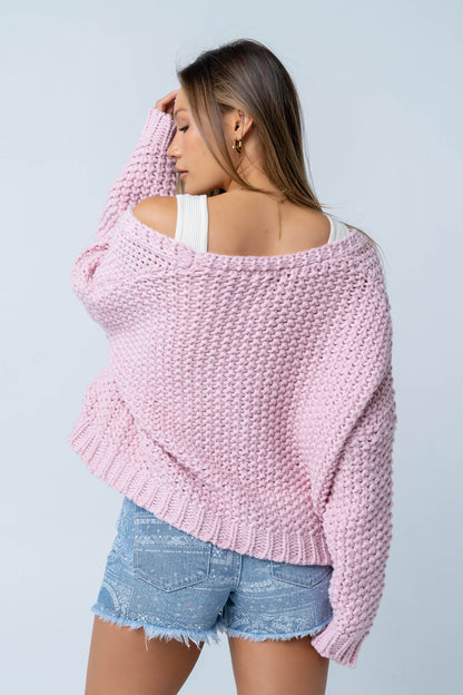 Rita Oversized Knit Cardigan