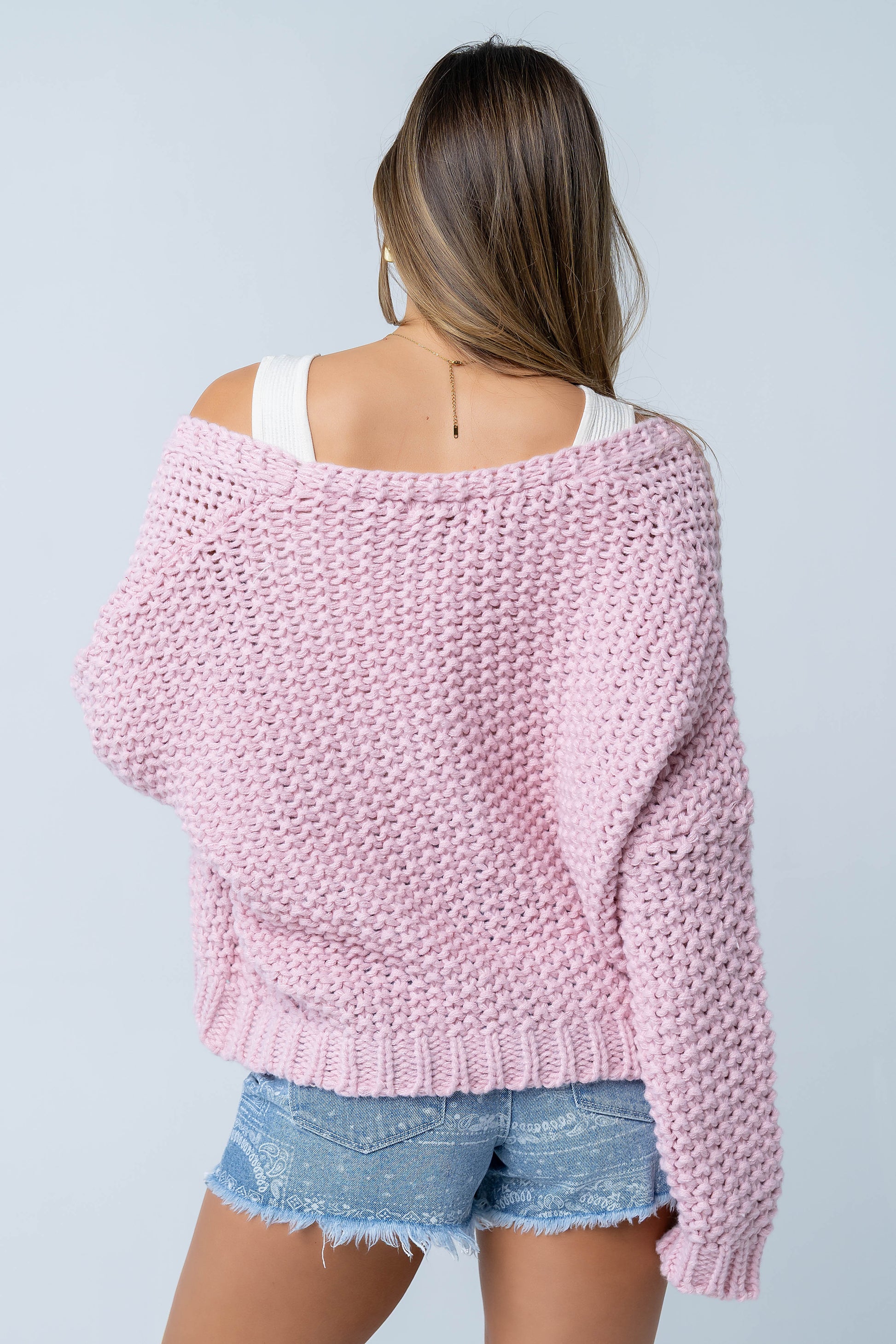 Rita Oversized Knit Cardigan