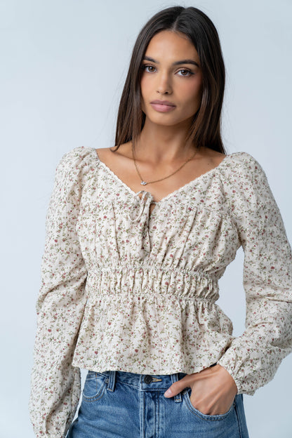 Karrie Floral Blouse