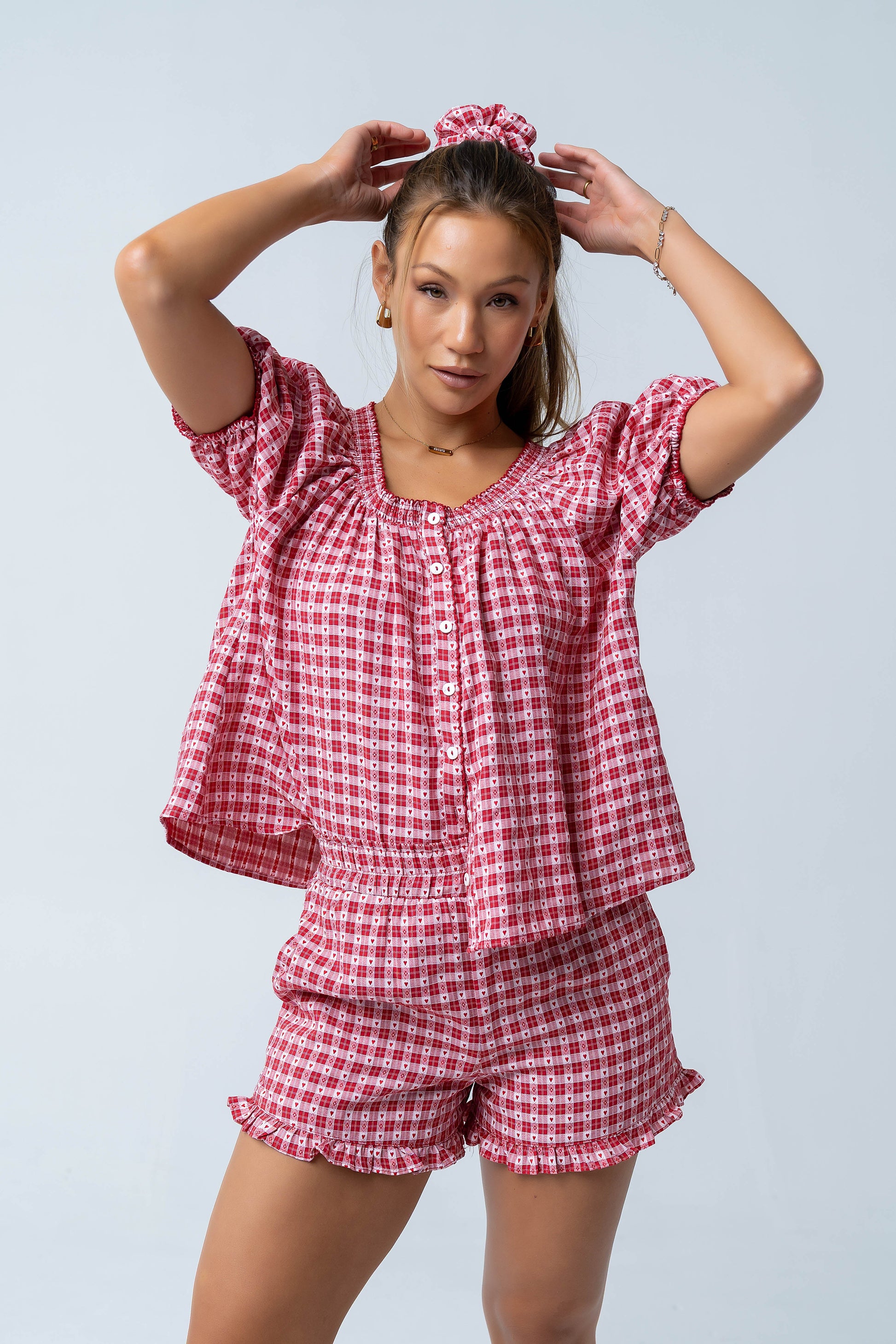 Ambree Gingham Shorts