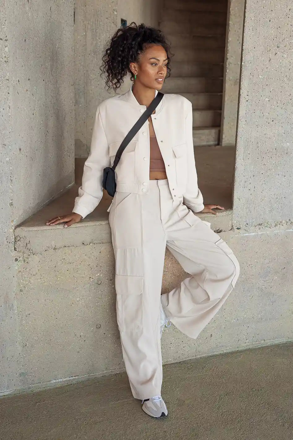 Jocelyn Jacket in Cream - FINAL SALE