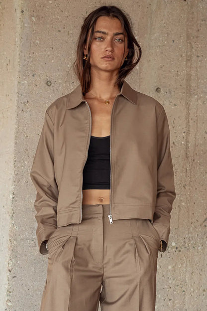 Marissa Collared Jacket - FINAL SALE
