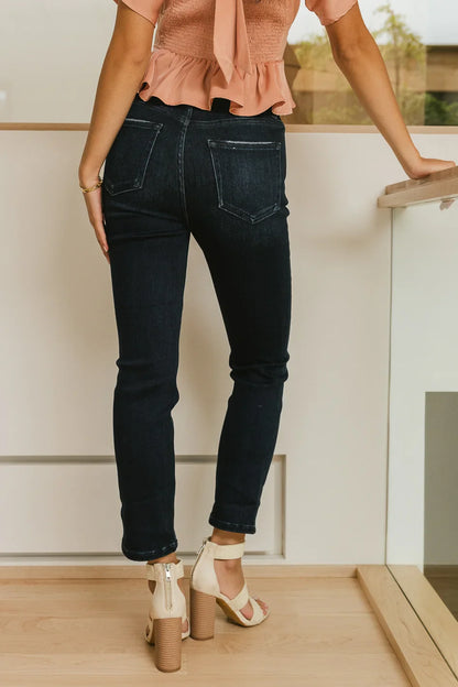 Maria Slim Straight Leg Jeans - FINAL SALE