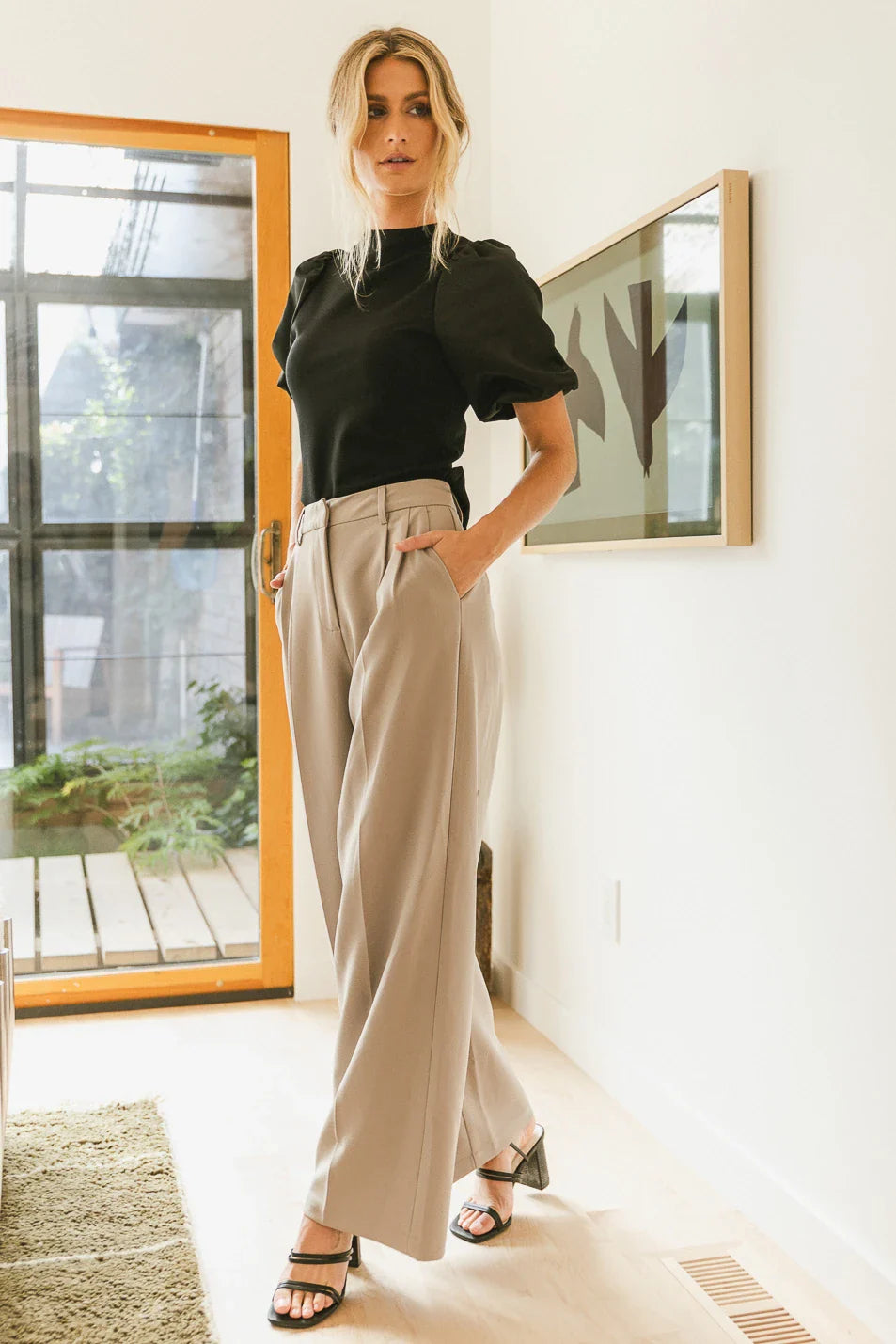 Octavia Top in Black - FINAL SALE