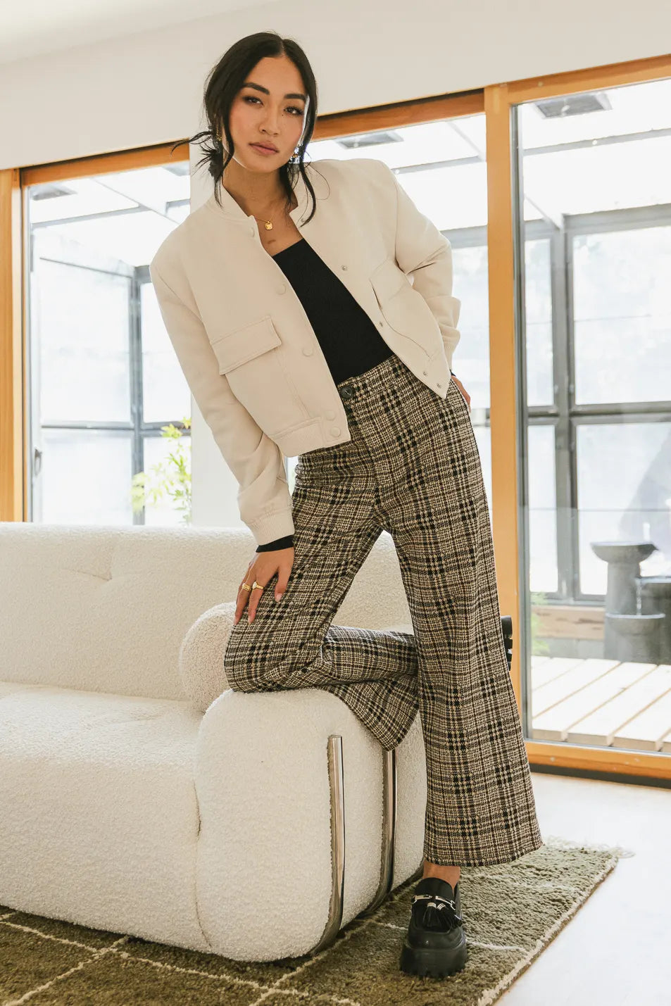 Jocelyn Jacket in Cream - FINAL SALE