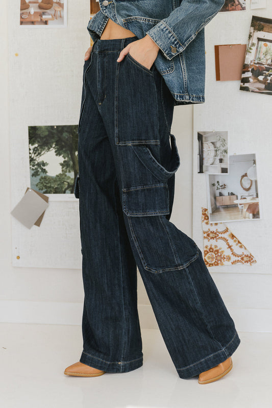 Sara Cargo Jeans - FINAL SALE