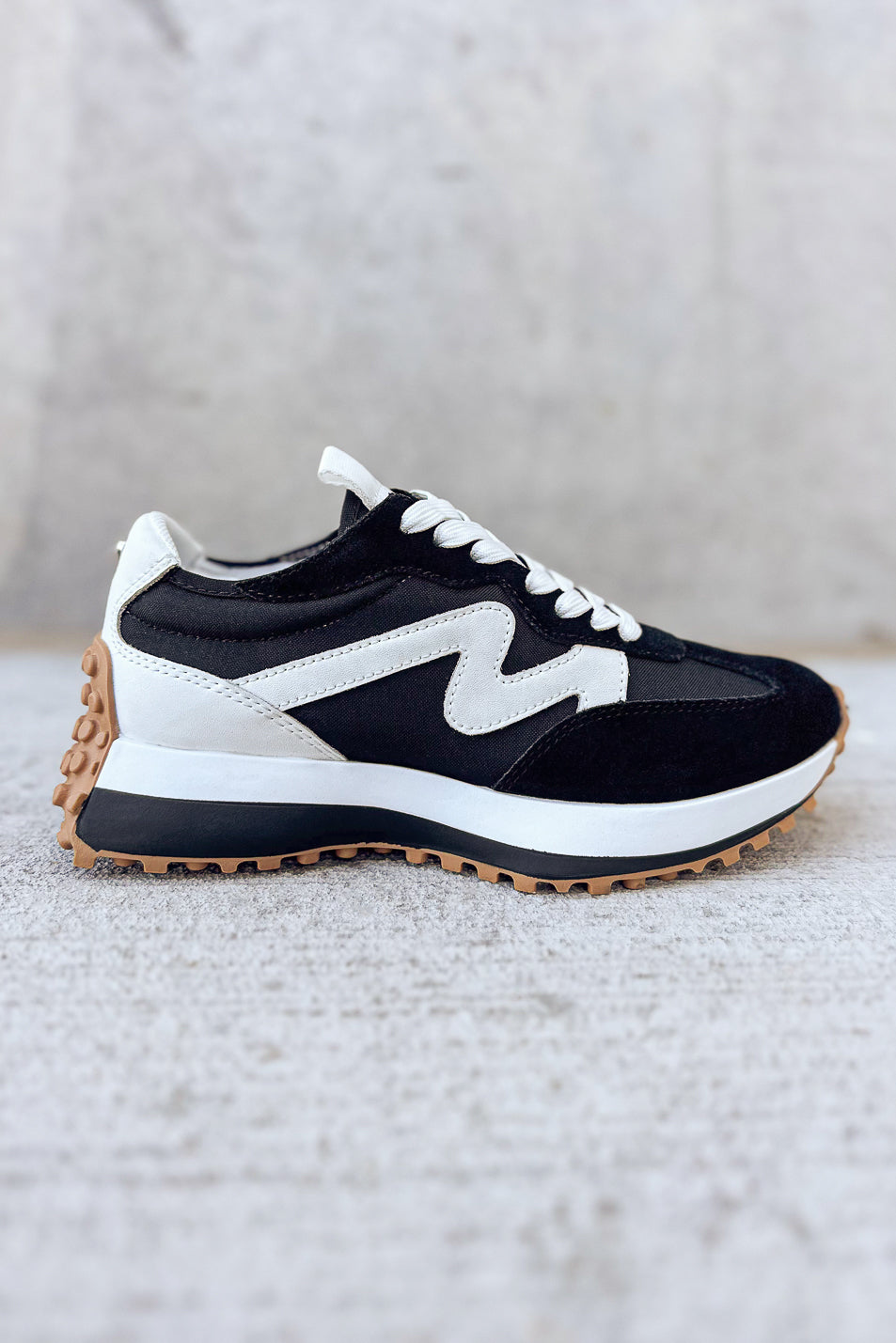 Steve Madden Campo Sneakers in Black - FINAL SALE