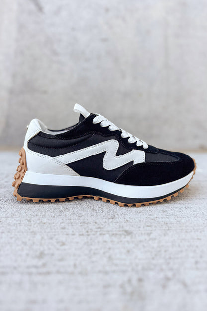Steve Madden Campo Sneakers in Black - FINAL SALE