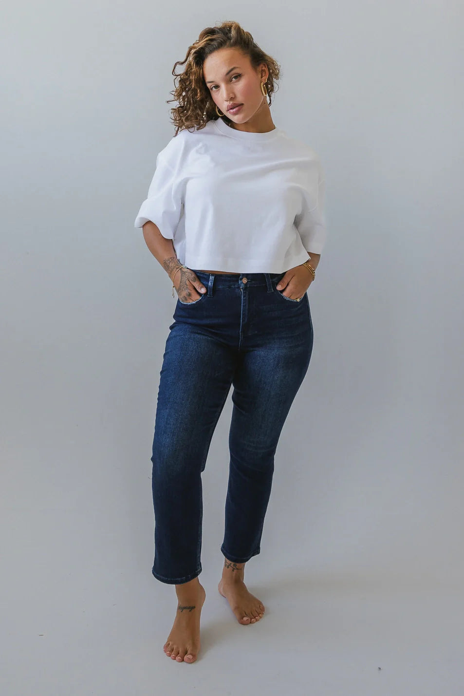 Maria Slim Straight Leg Jeans - FINAL SALE