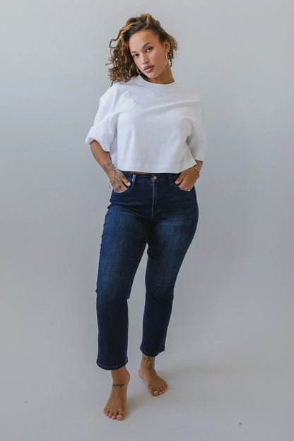 Maria Slim Straight Leg Jeans - FINAL SALE
