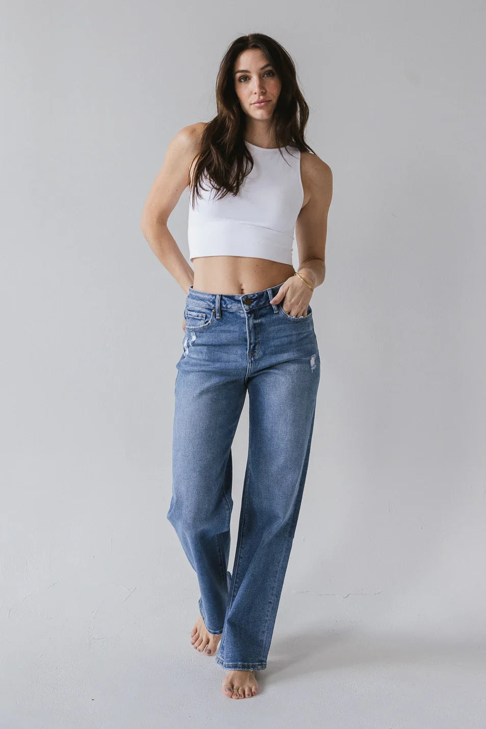 Harlowe Straight Leg Jeans - FINAL SALE